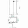 Душевой уголок WASSERKRAFT ALLER 10H07RBLACK MATT 120x90 см