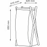 Корзина на ножках WASSERKRAFT NAU WB-772-L