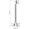 Слив-перелив для ванны WASSERKRAFT MINDEL A158